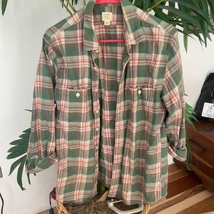 J. Crew Plaid Flannel